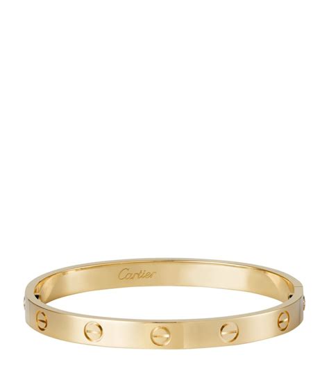 cartier love yellow gold bracelet|cartier love bracelet john lewis.